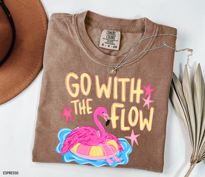 Go With The Flow Comfort Colors T-Shirt