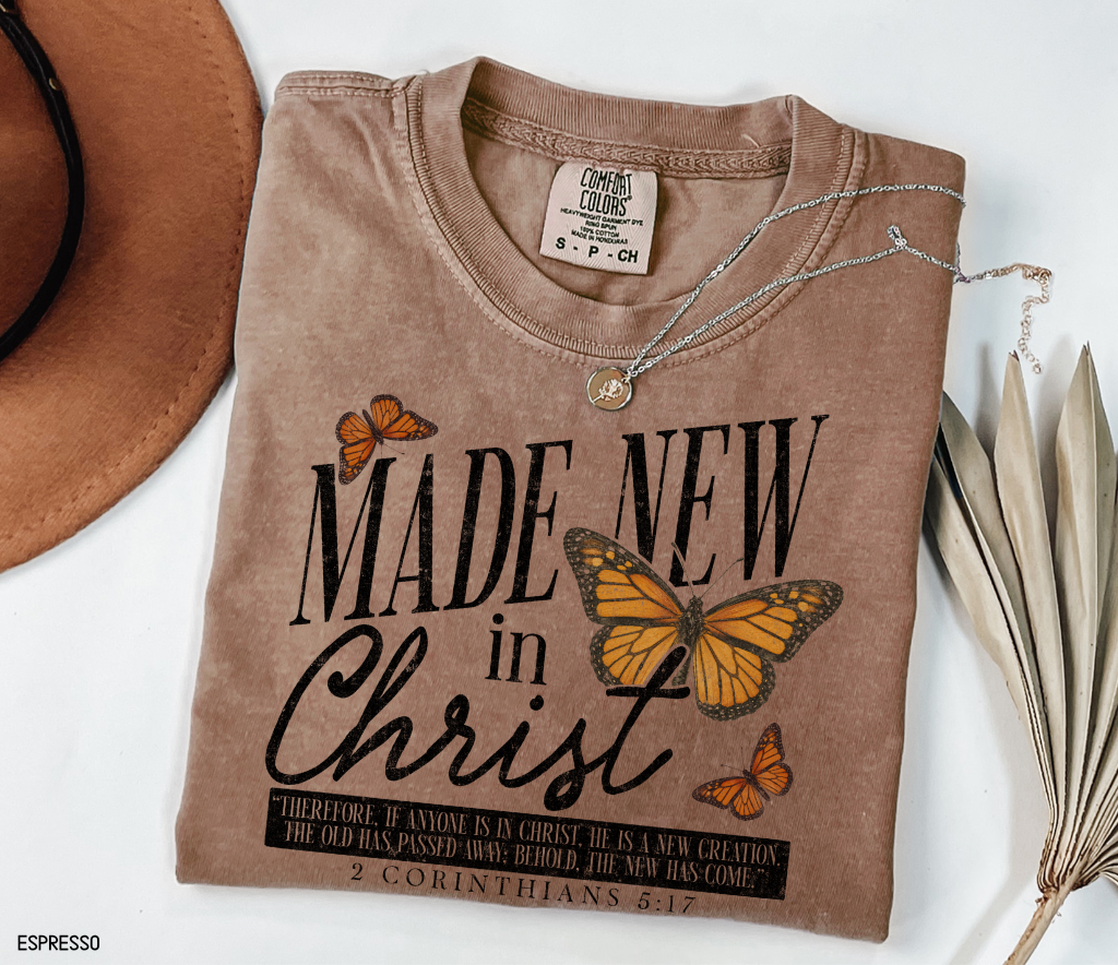 Made New in Christ Adult Comfort Colors T-Shirt