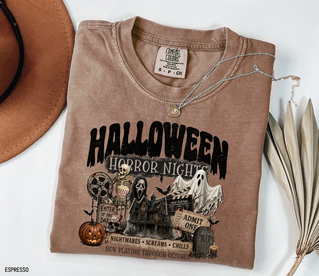 Halloween Horror Adult Comfort Colors T-Shirt