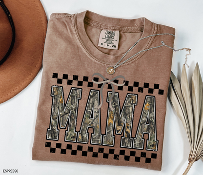 Mama Camo Comfort Colors T-Shirt
