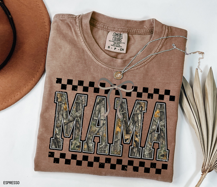 Mama Camo Comfort Colors T-Shirt