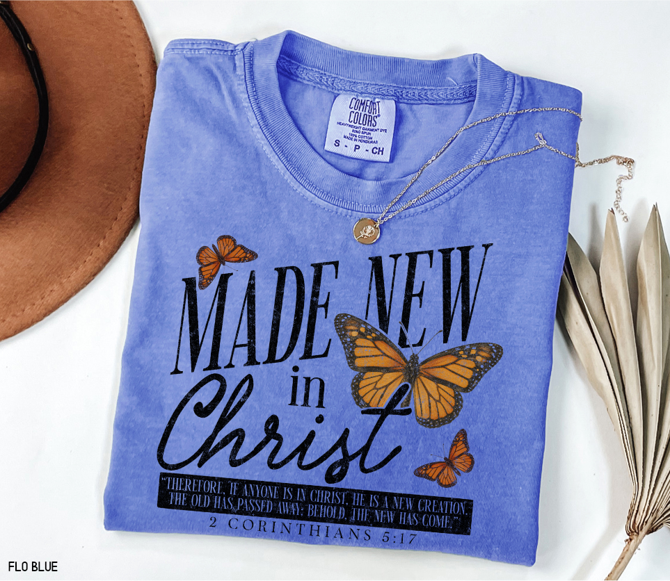 Made New in Christ Adult Comfort Colors T-Shirt