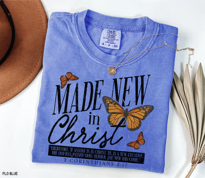 Made New in Christ Adult Comfort Colors T-Shirt