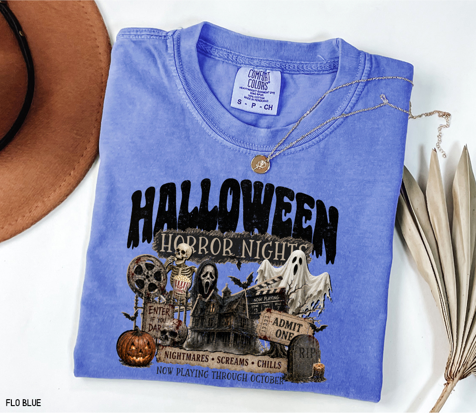 Halloween Horror Adult Comfort Colors T-Shirt