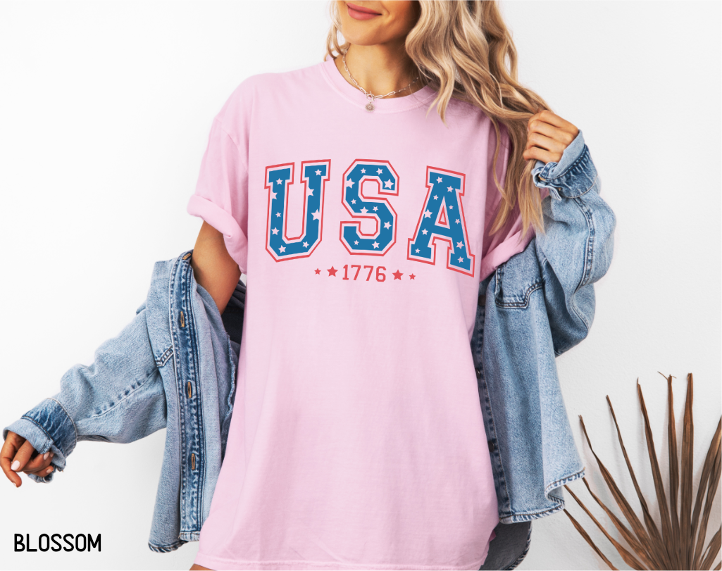 USA est 1776 Comfort Colors T-Shirt
