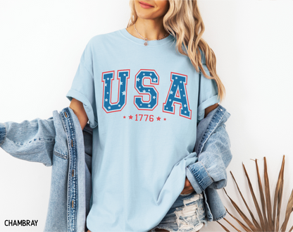 USA est 1776 Comfort Colors T-Shirt