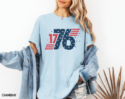 Stars and Stripes 1776 Comfort Colors T-Shirt