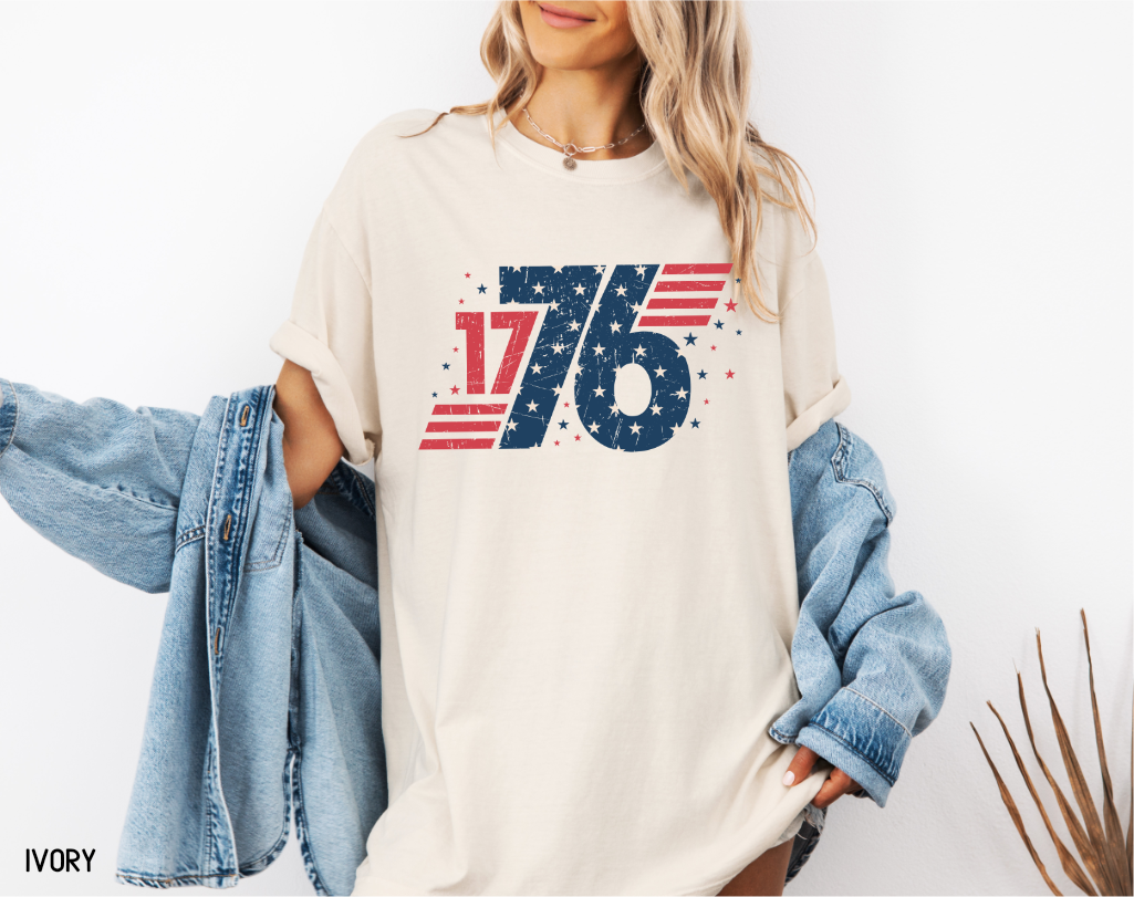 Stars and Stripes 1776 Comfort Colors T-Shirt