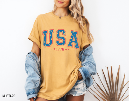 USA est 1776 Comfort Colors T-Shirt