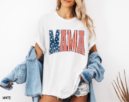 4th of July Mama Comfort Colors T-Shirt