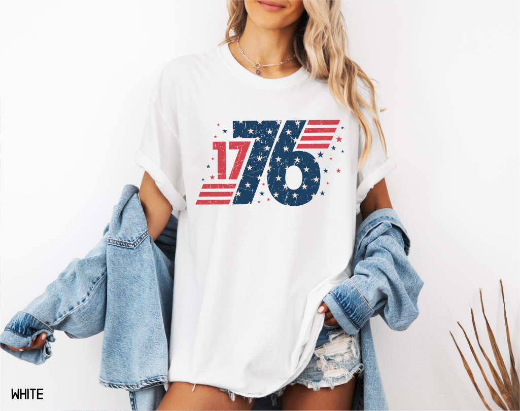 Stars and Stripes 1776 Comfort Colors T-Shirt