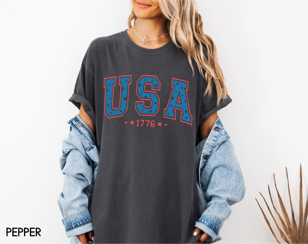 USA est 1776 Comfort Colors T-Shirt