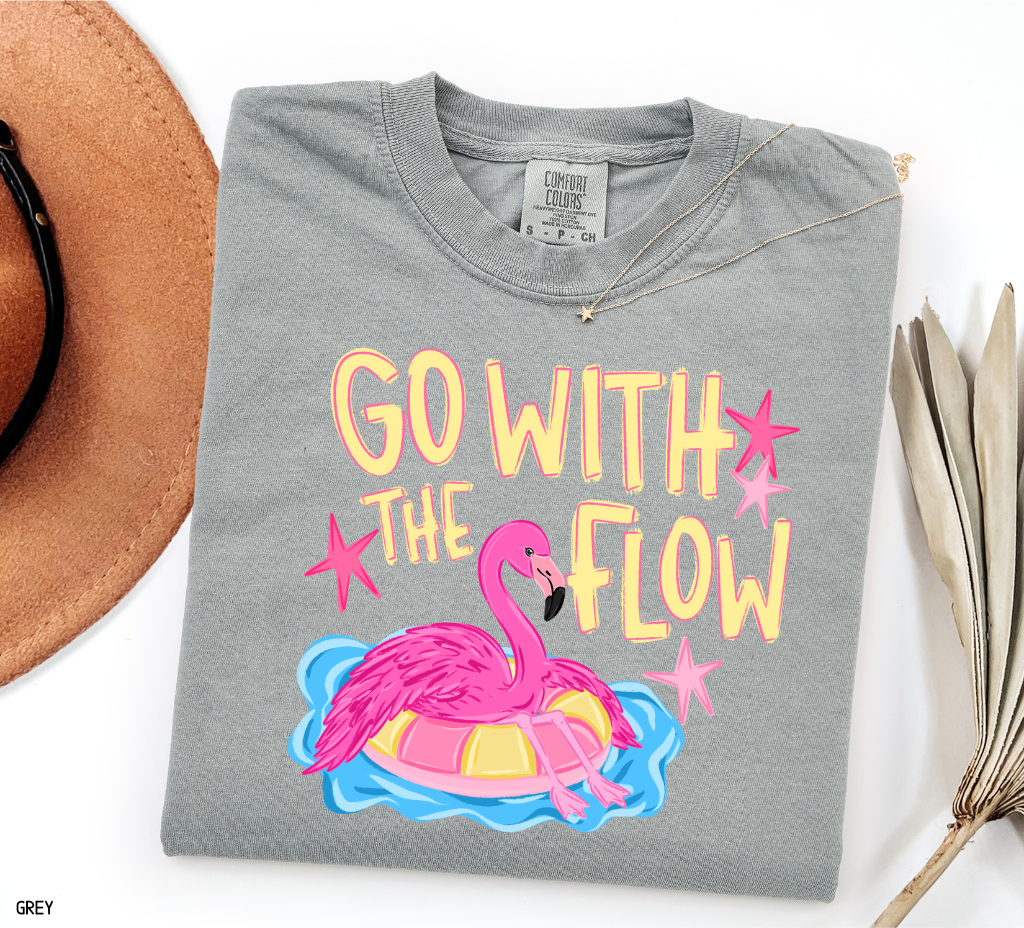Go With The Flow Comfort Colors T-Shirt