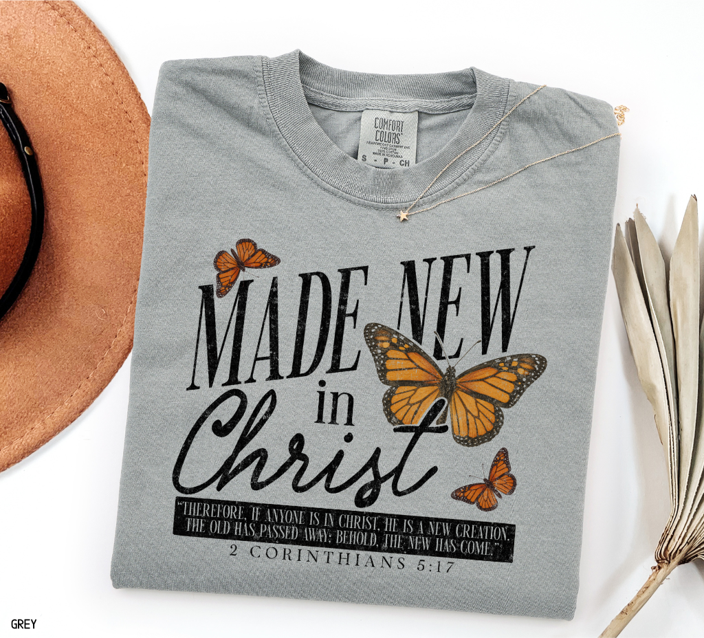 Made New in Christ Adult Comfort Colors T-Shirt