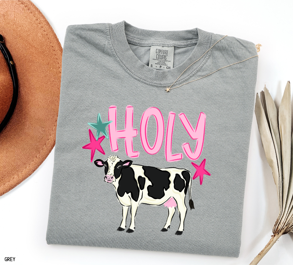 Hoy Cow Adult Comfort Colors T-Shirt