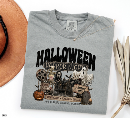 Halloween Horror Adult Comfort Colors T-Shirt