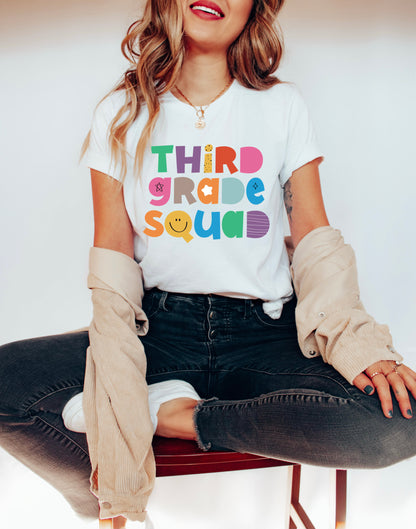 Choose Your Grade - School Squad Adult T-Shirt