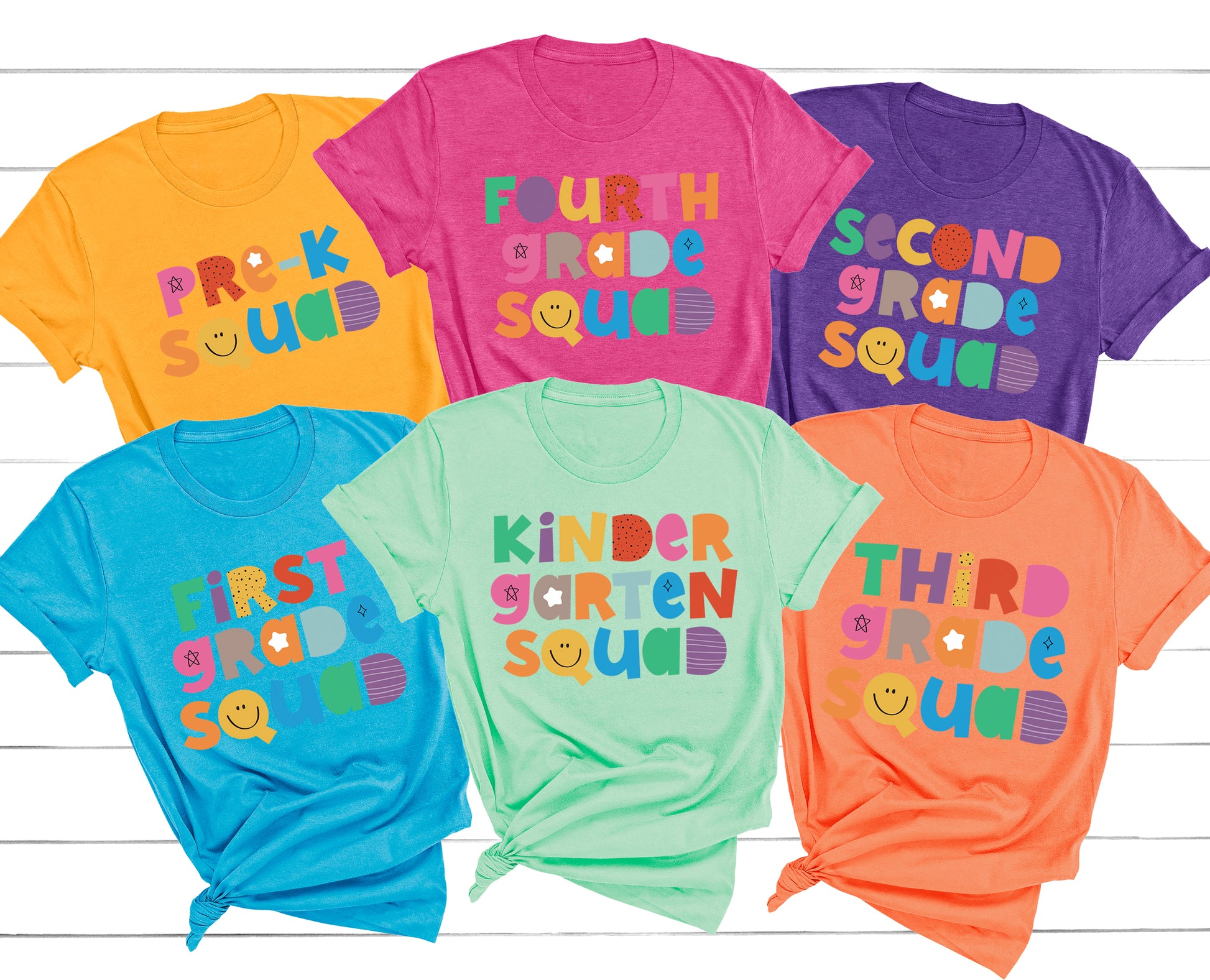 Choose Your Grade - School Squad Adult T-Shirt