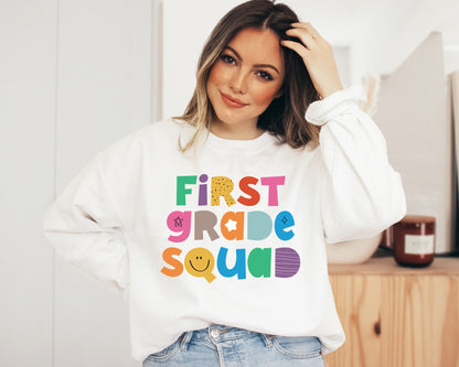 Choose Your Grade - School Squad Adult Sweatshirt