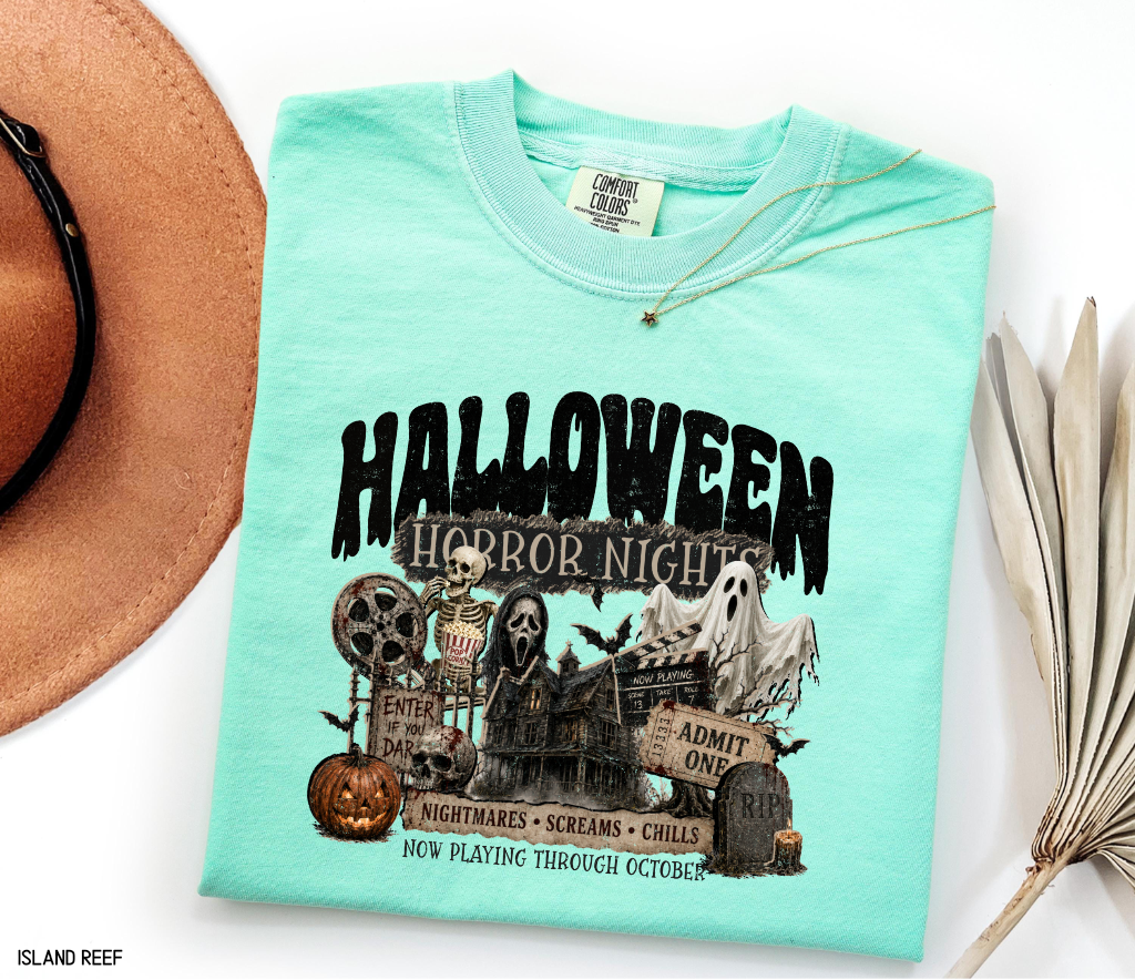 Halloween Horror Adult Comfort Colors T-Shirt