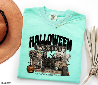 Halloween Horror Adult Comfort Colors T-Shirt