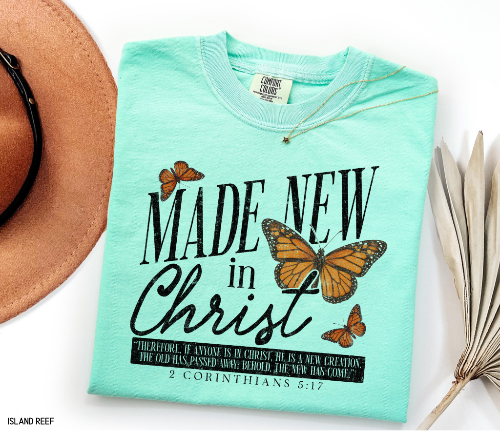 Made New in Christ Adult Comfort Colors T-Shirt