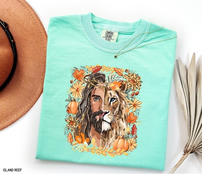 Jesus Lion of Judah Adult Comfort Colors T-shirt