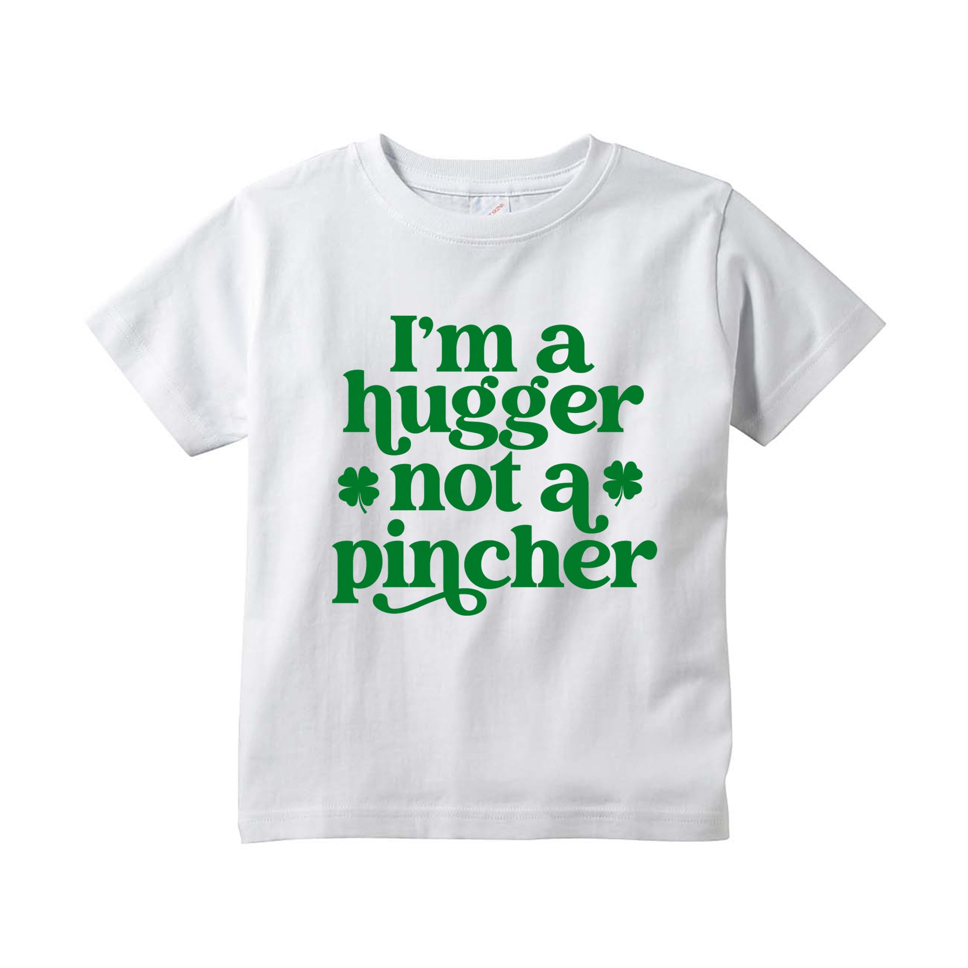 I'm A Hugger Not A Pincher Kids T-shirt