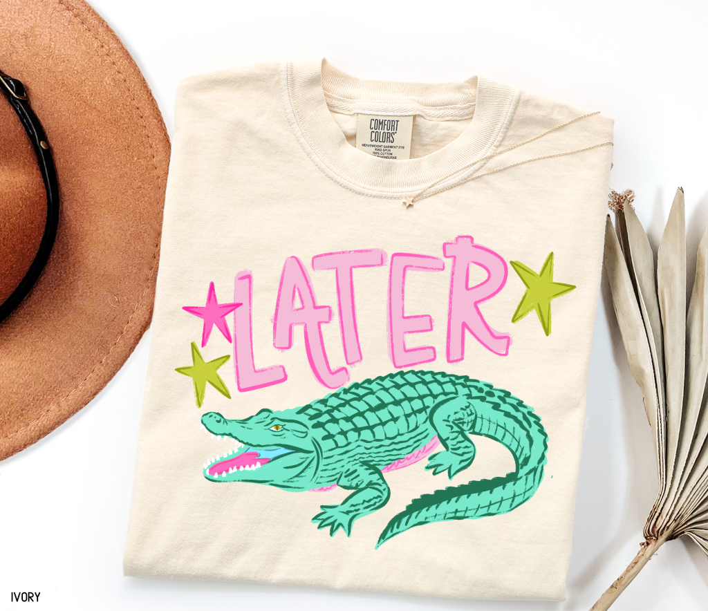 Later Gator Adult Comfort Colors T-Shirt