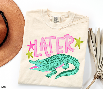 Later Gator Adult Comfort Colors T-Shirt