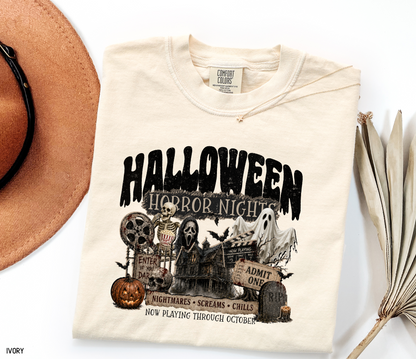 Halloween Horror Adult Comfort Colors T-Shirt
