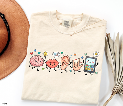 Speech Therapy Adult Comfort Colors T-Shirt