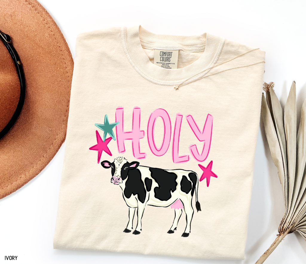 Hoy Cow Adult Comfort Colors T-Shirt