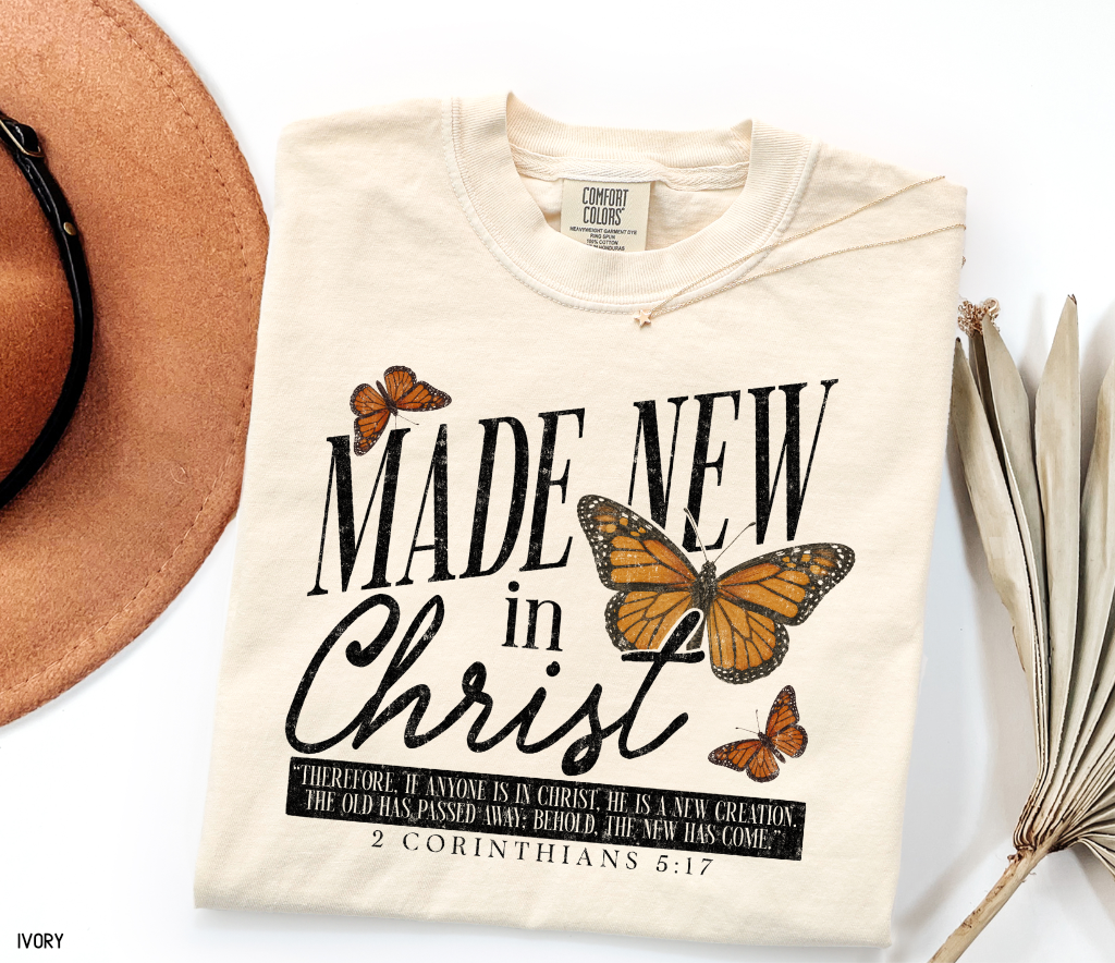 Made New in Christ Adult Comfort Colors T-Shirt