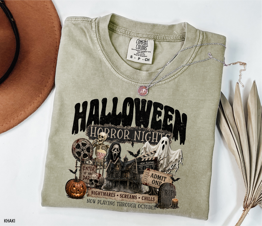 Halloween Horror Adult Comfort Colors T-Shirt