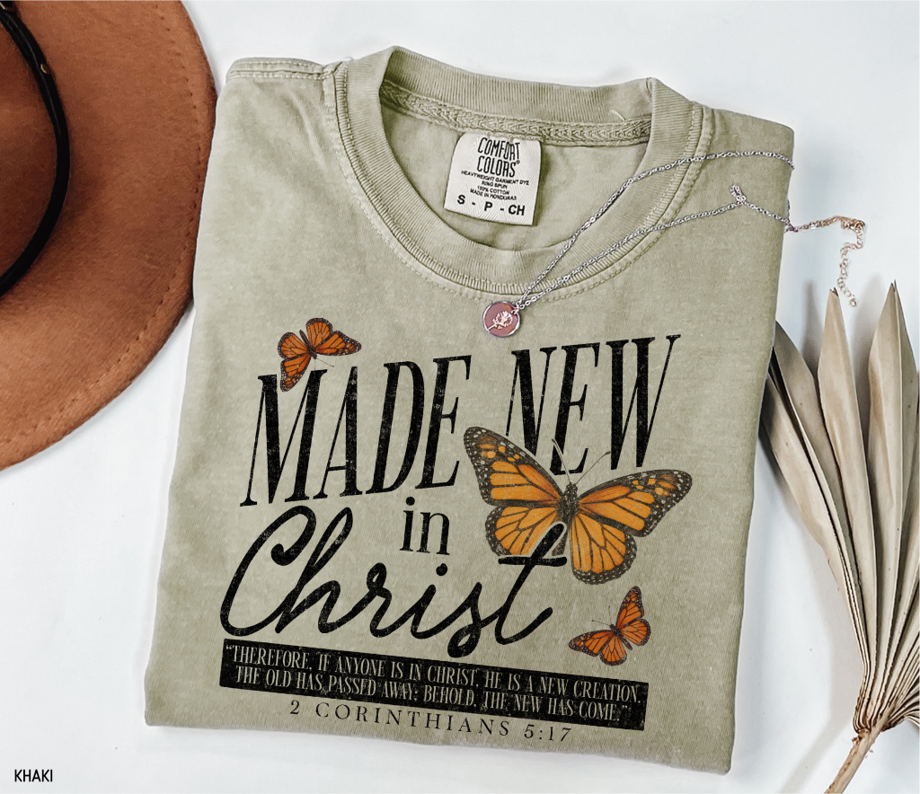 Made New in Christ Adult Comfort Colors T-Shirt