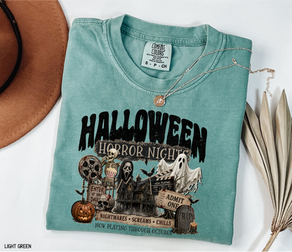 Halloween Horror Adult Comfort Colors T-Shirt