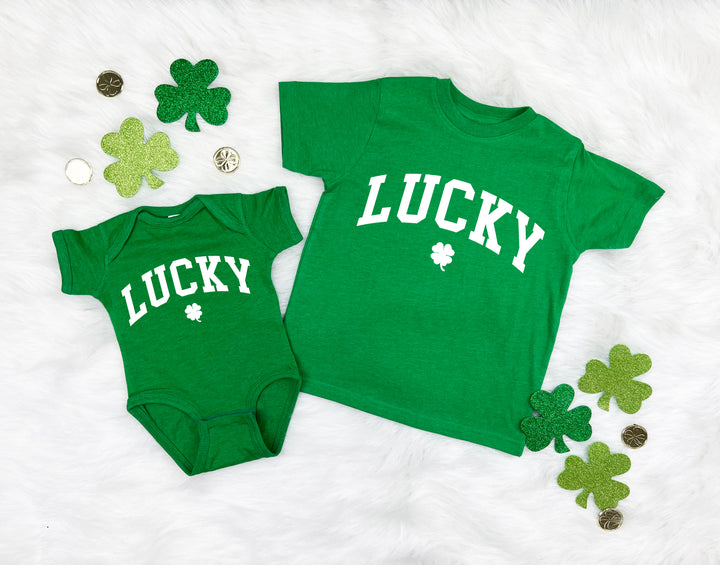 Lucky Varsity Infant Bodysuit