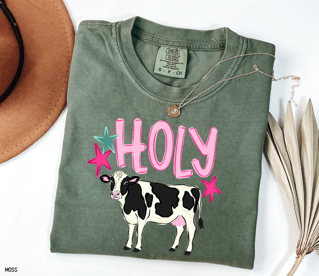 Hoy Cow Adult Comfort Colors T-Shirt