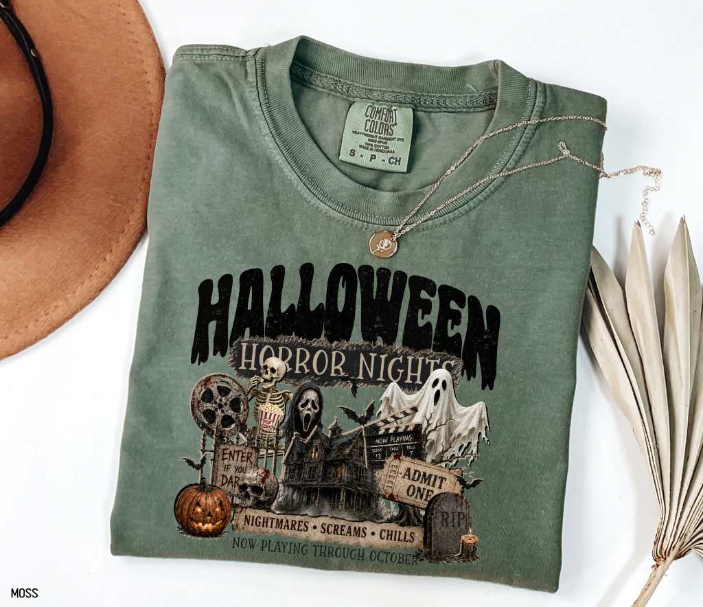 Halloween Horror Adult Comfort Colors T-Shirt