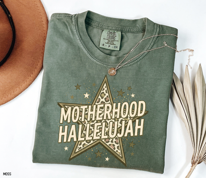 Motherhood Hallelujah Adult Comfort Colors T-Shirt