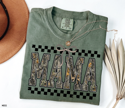 Mama Camo Comfort Colors T-Shirt
