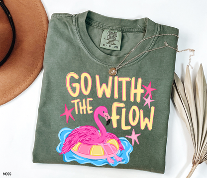 Go With The Flow Comfort Colors T-Shirt