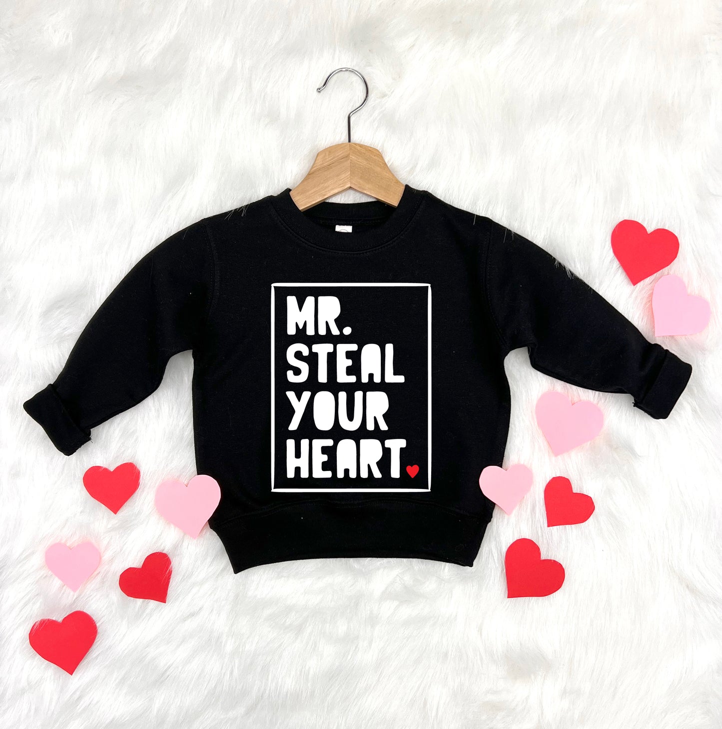 Mr. Steal Your Heart Kids Sweatshirt