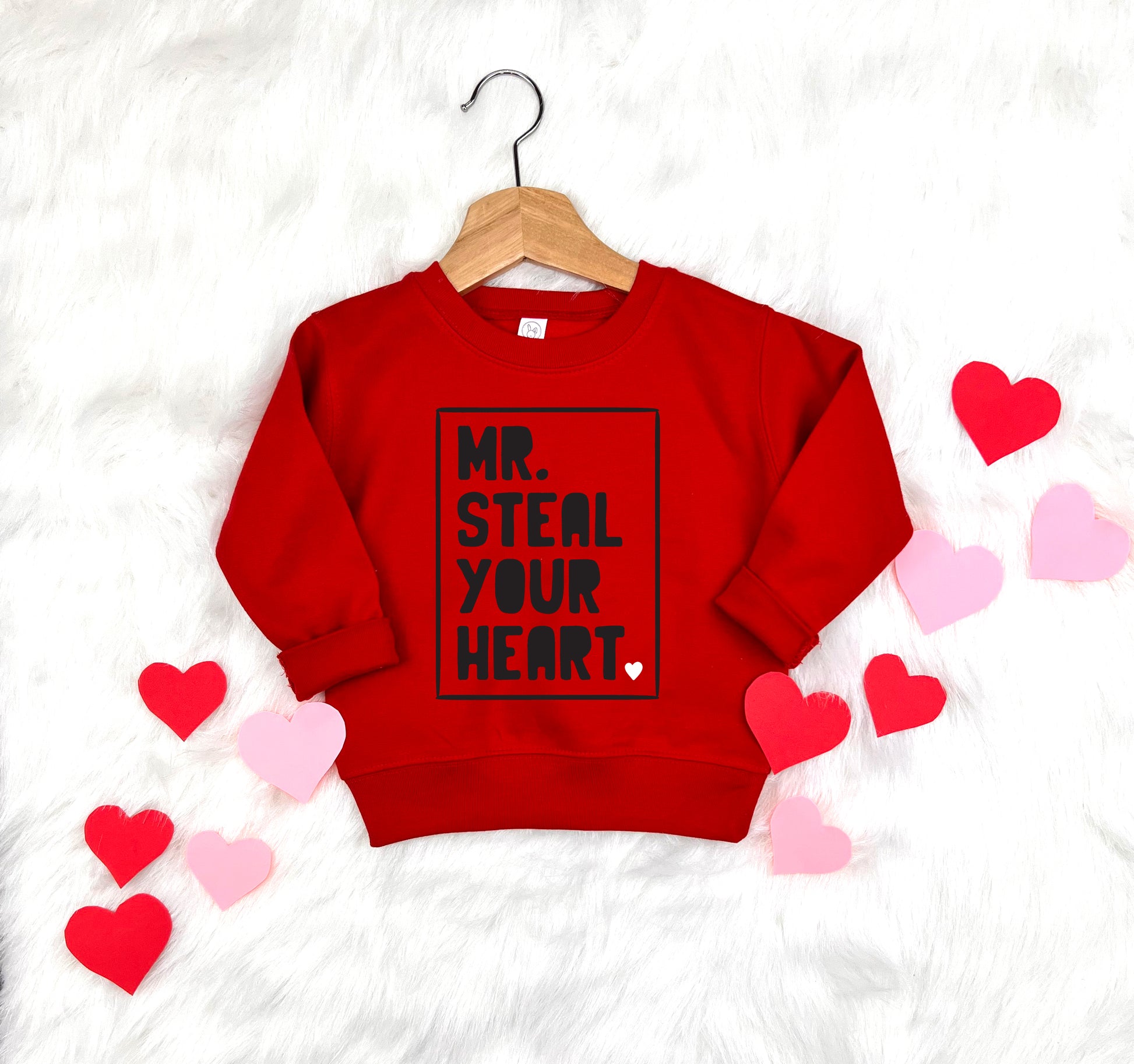 Mr. Steal Your Heart Kids Sweatshirt