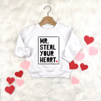 Mr. Steal Your Heart Kids Sweatshirt