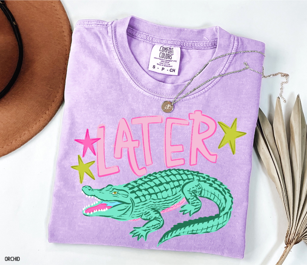 Later Gator Adult Comfort Colors T-Shirt