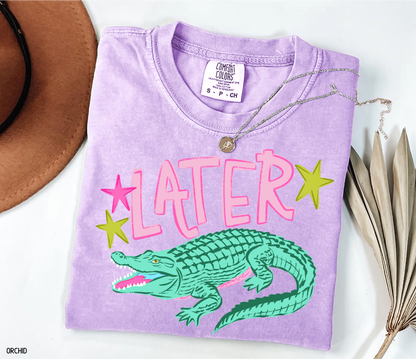 Later Gator Adult Comfort Colors T-Shirt