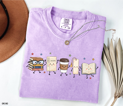 Book Lovers Adult Comfort Colors T-Shirt