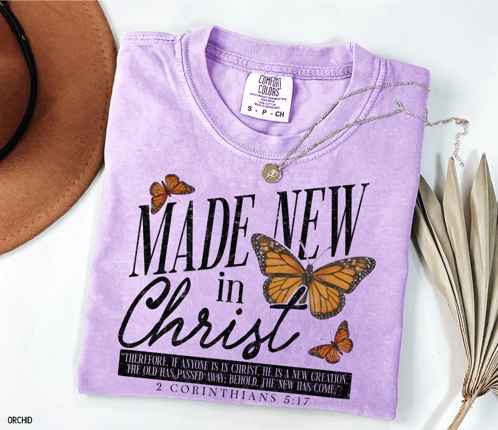 Made New in Christ Adult Comfort Colors T-Shirt